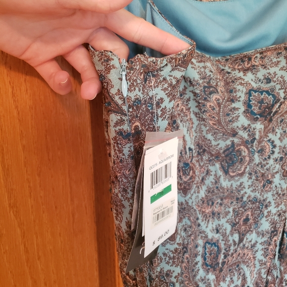 NWT Eva Blue (Macy's) Dress - Picture 7 of 10